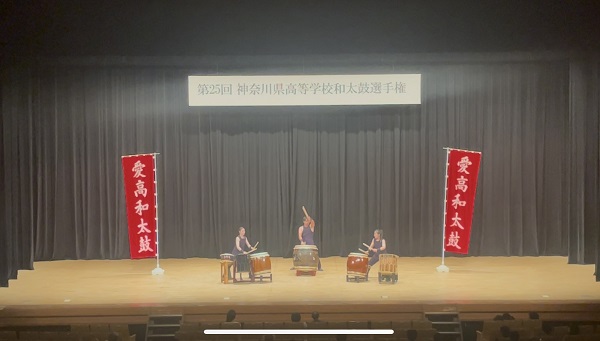 夏大会での演奏の様子