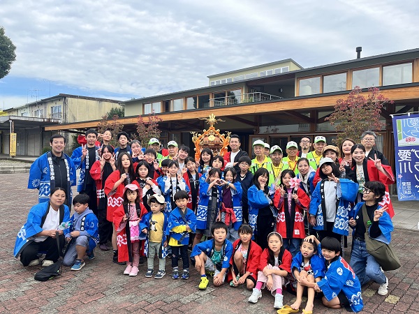 春日台での集合写真