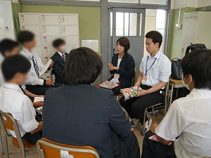 職業インタビューの様子5