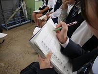 職業インタビューの様子3