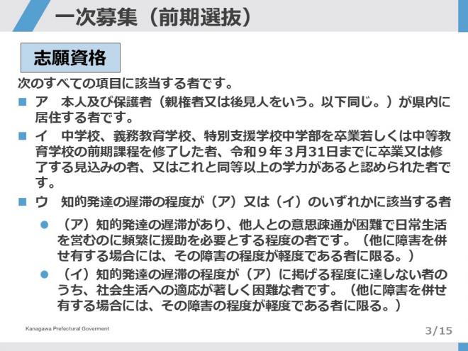 令和9年特別支援学校高等部入選資料3