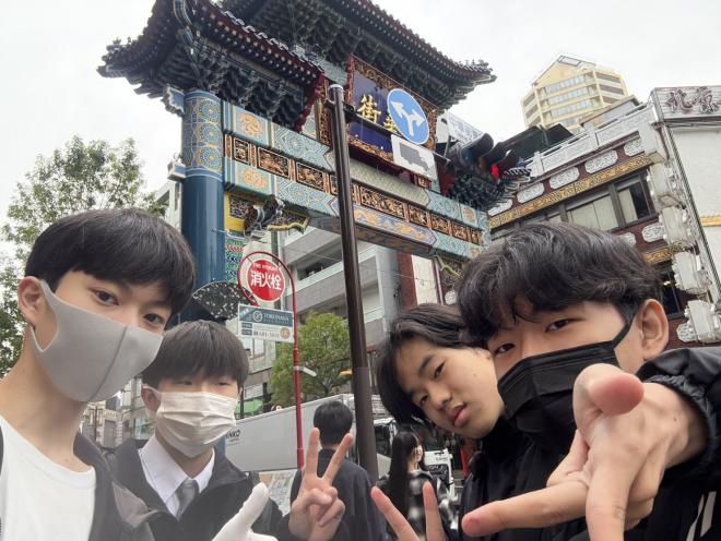 遠足の写真
