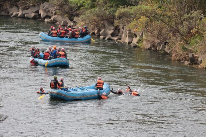 ラフティング体験