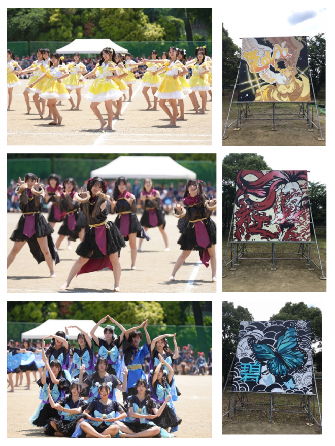 応援合戦（ダンス）、マスコット