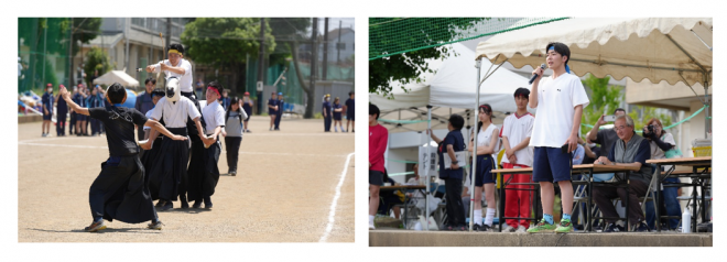 騎馬戦、閉会式