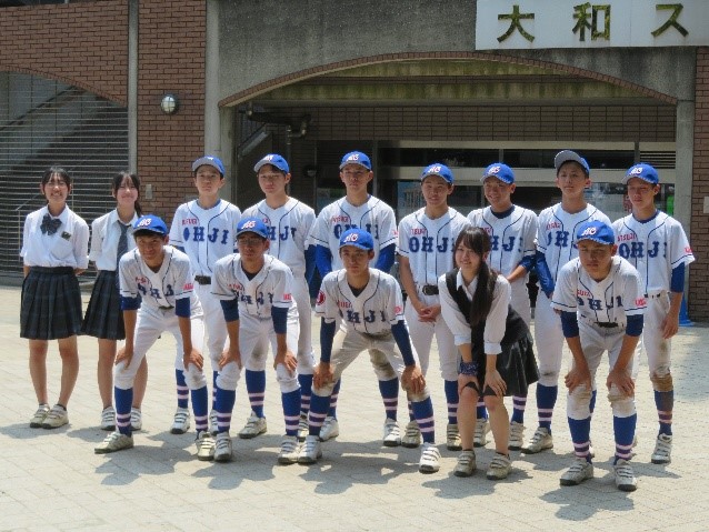 1,2年生が主体の野球部