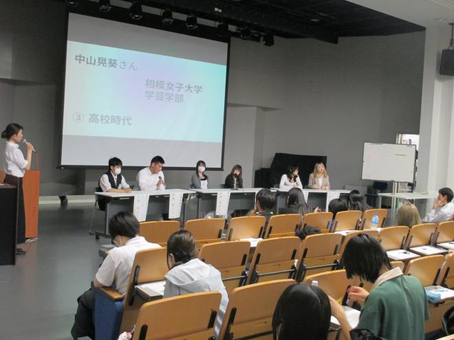 卒業生と語る会2