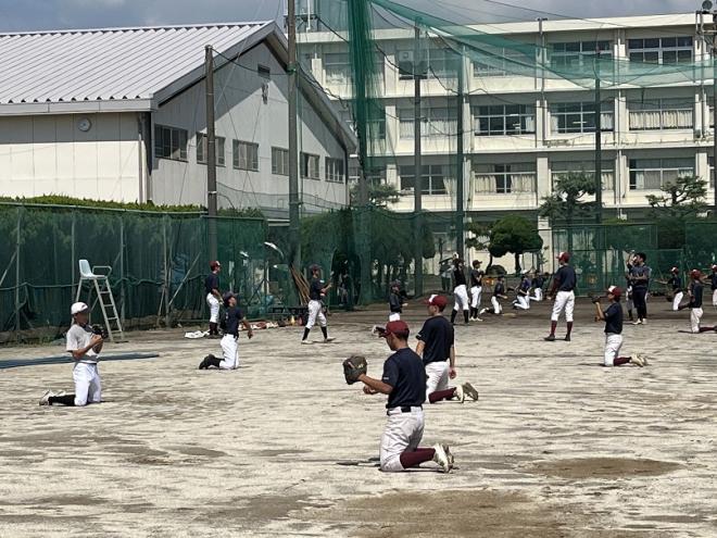 部活動体験野球