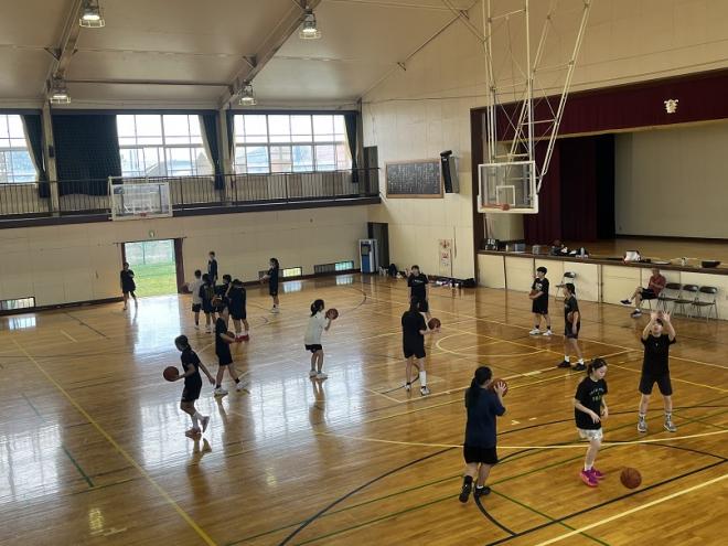 部活動体験バスケ