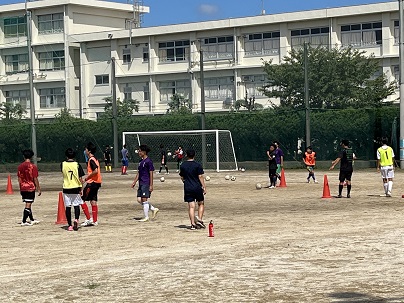 部活体験サッカー