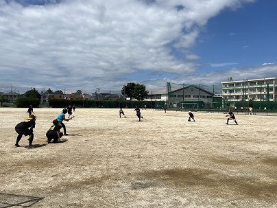 部活体験ソフトボール