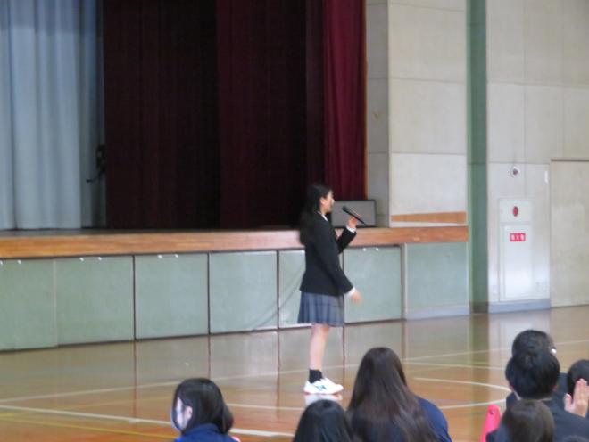 司会（放送部）