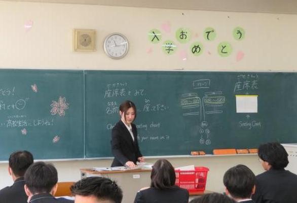 入学式ホームルーム