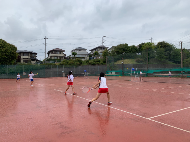 女子テニス部 神奈川県立荏田高等学校