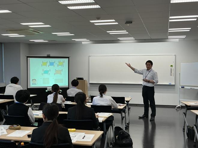小学校算数模範授業の様子