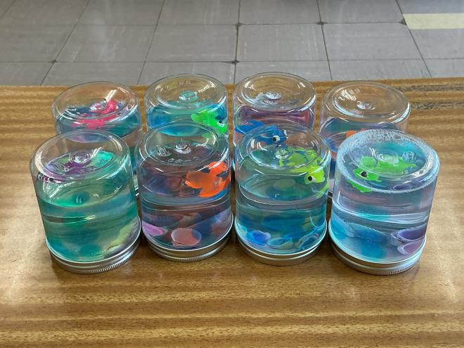 アクアリウム　横から