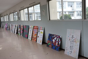 企画団体のPRボード