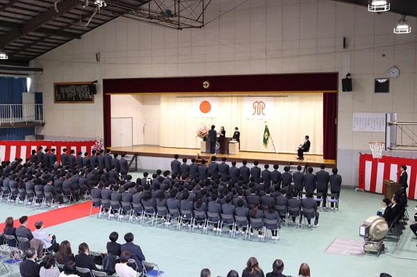 令和7年度卒業式1