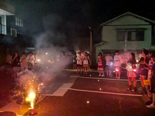 夏季合宿_花火