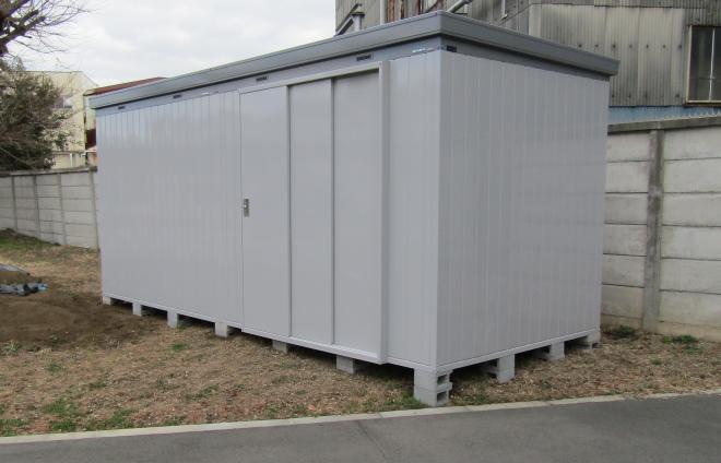 感染予防用品保管倉庫の設置（屋外）