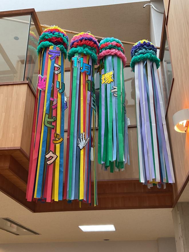 七夕祭りこども飾り