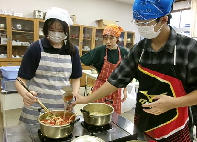 寄宿舎8月③