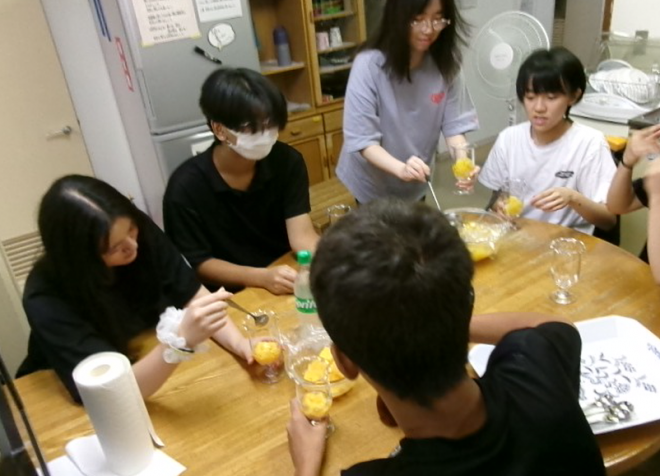 寄宿舎8月⑨