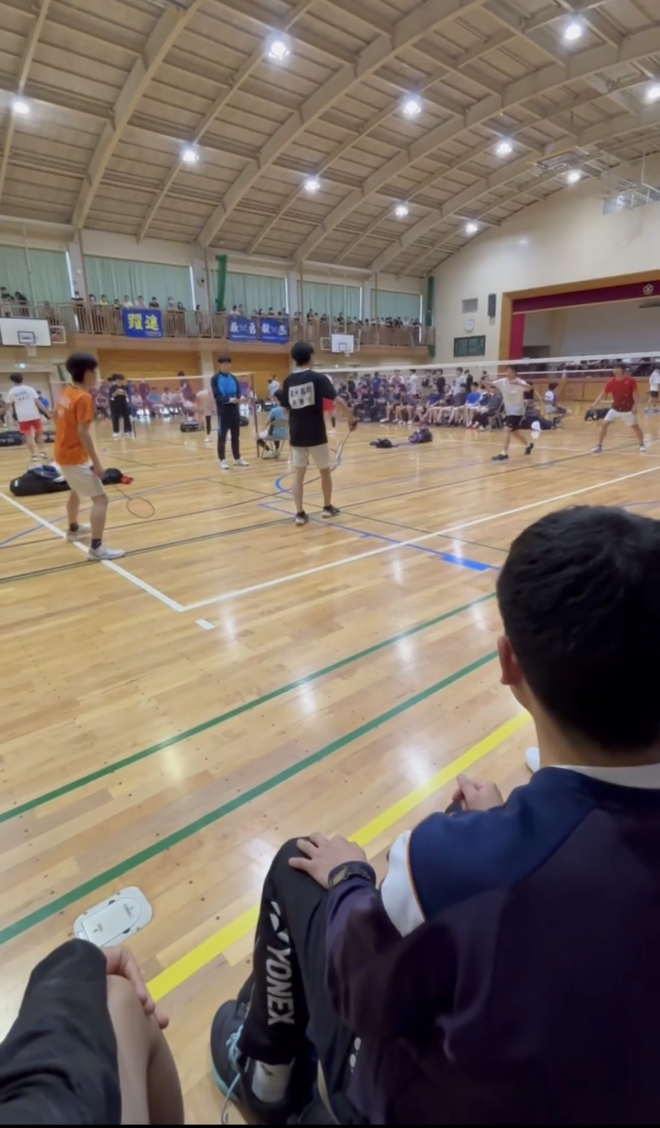 バトミントン部３