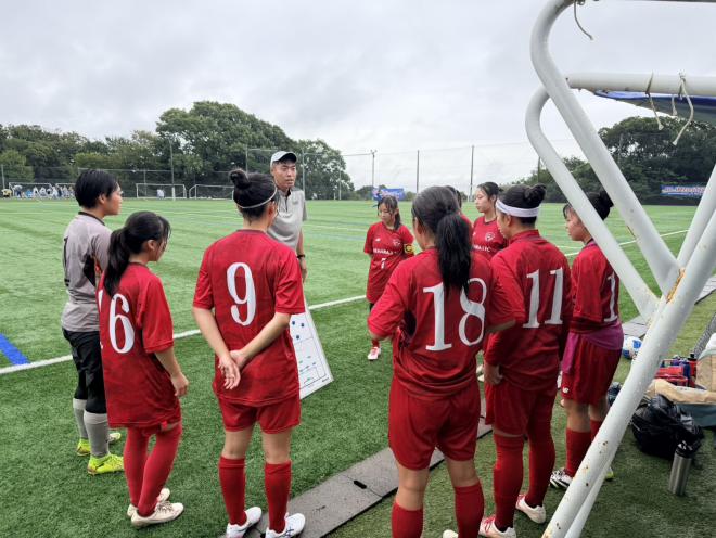 女子サッカー部vs藤沢清流2