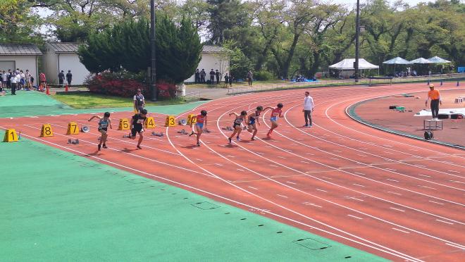 4月20日小田原地区記録会の男子100m