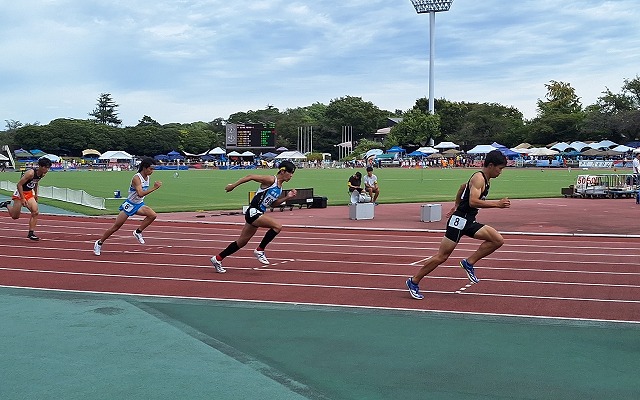 800mスタート