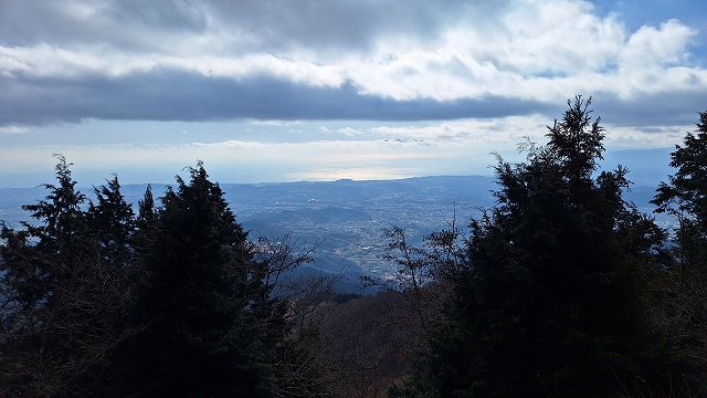 大山山頂からの眺め