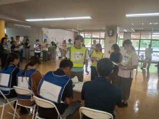 福祉避難所開設運営訓練