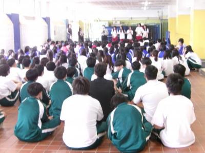 体育祭色別集会