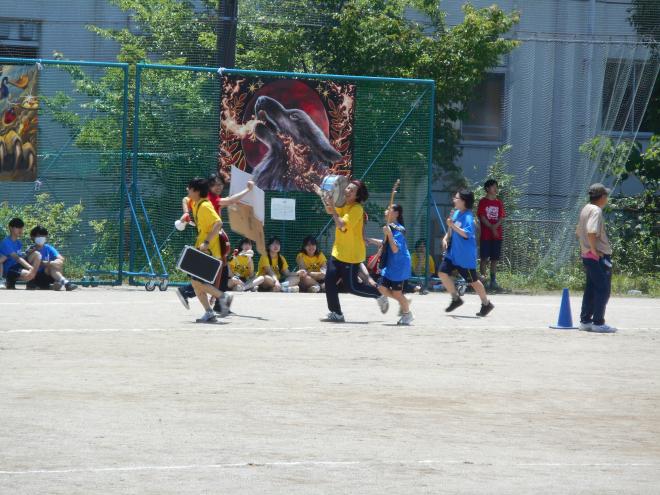 部活動対抗リレー（パフォーマンス）１