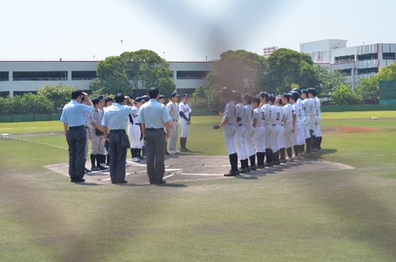 試合開始