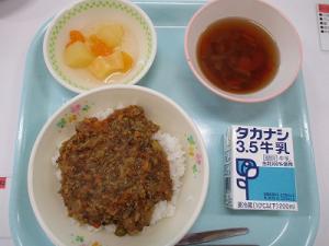 10月22日の給食