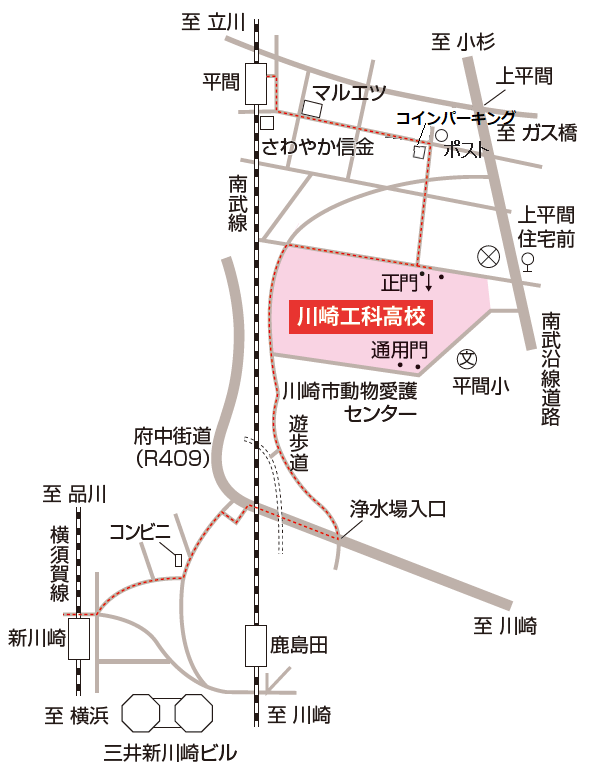 アクセスマップ