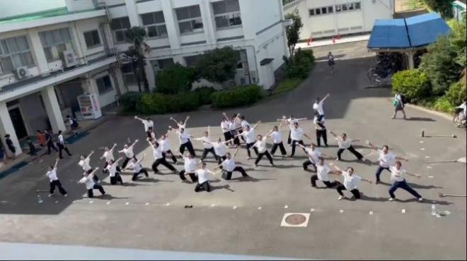 2025年ダンス部普段の練習風景1