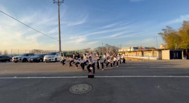 2025年ダンス部普段の練習風景2