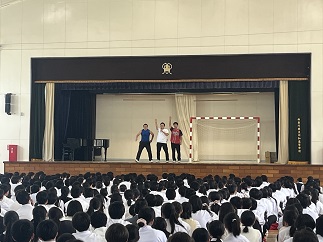 令和8年体育祭結団式団長