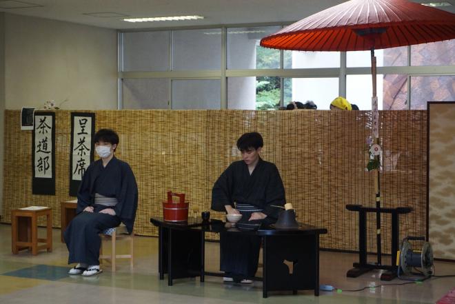 令和7年度文化祭茶道部2