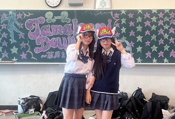 令和7年度瑞穂祭2年生クラスの様子1