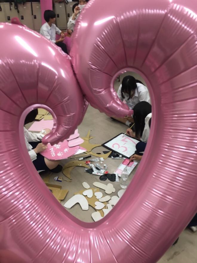 令和7年度瑞穂祭準備の様子3年7組