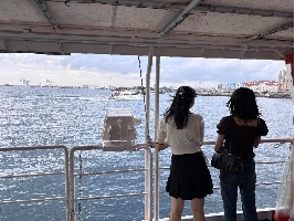 令和7年度修学旅行グラスボート