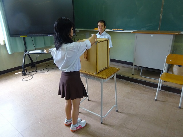 模擬投票の様子2