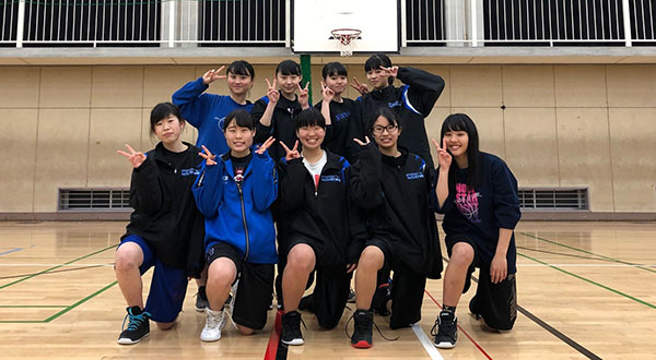 女子バスケットボール部 神奈川県立二宮高等学校
