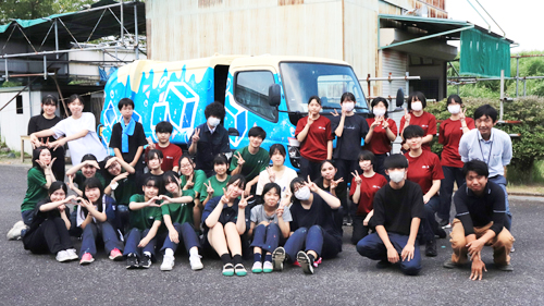 パッカー車ペイント1