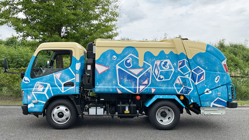 パッカー車ペイント2