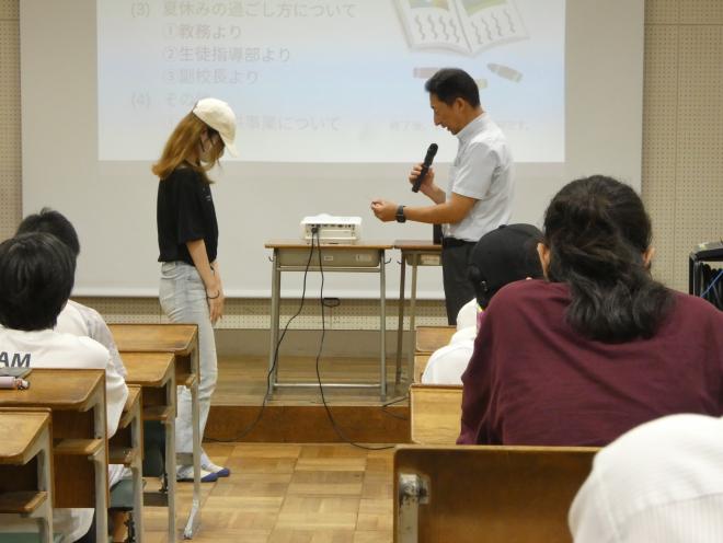 1学期終業式2